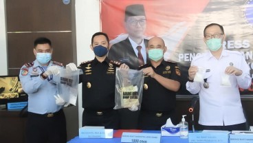 Bea Cukai Makassar dan BNN Provinsi Sulawesi Selatan Gagalkan Peredaran Narkotika