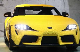 Keren! Toyota Supra GR dari 480.000 Lego Ini Bisa Dikendarai