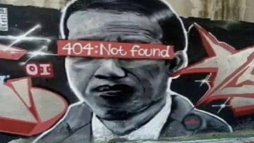 Heboh Mural 'Jokowi 404 Not Found' Dihapus, Pembuatnya Dicari