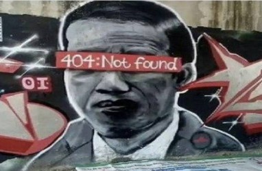 Heboh Mural 'Jokowi 404 Not Found' Dihapus, Pembuatnya Dicari