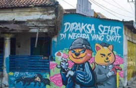 Warganet Sesalkan Mural 'Dipaksa Sehat di Negara yang Sakit' Juga Dihapus