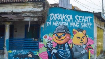 Warganet Sesalkan Mural 'Dipaksa Sehat di Negara yang Sakit' Juga Dihapus