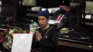 Jokowi Patok Anggaran Bansos 2022 Sebesar Rp427,5 Triliun