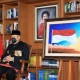 Tampilan Lukisan Merah Putih SBY yang Dibuat Kurang dari 24 Jam