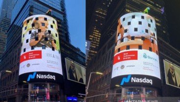 Startup Lokal Hypefast, Rayakan HUT Ke-76 RI di Times Square New York 