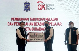 OJK Siapkan Beasiswa Rp605 Juta di Surabaya 