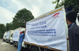 Astra (ASII) Ikut Donasikan Tabung Oksigen untuk Indonesia