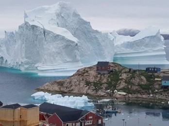 Hujan Turun di Puncak Lapisan Es Greenland, Pertama Kalinya dalam Sejarah. Pertanda Apa?