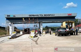 Tol Bengkulu—Sumsel, HKI Selesaikan Pembangunan Gerbang Tol Pertama