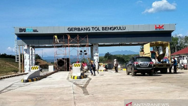 Tol Bengkulu—Sumsel, HKI Selesaikan Pembangunan Gerbang Tol Pertama