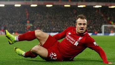 Ikuti Jejak Wijnaldum, Shaqiri Pindah dari Liverpool ke Liga Prancis