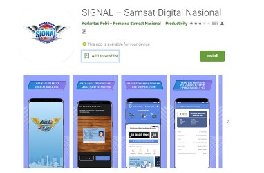 Simak! Cara Bayar Pajak Kendaraan via Aplikasi Samsat Digital Nasional (Signal) 