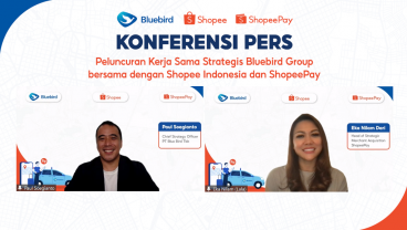 Berangkat Aman, Belanja Nyaman dengan Bluebird Group, Shopee Indonesia, dan ShopeePay