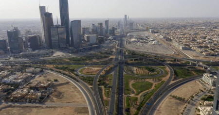 Lanskap kota Riyadh, Arab Saudi/ Bloomberg