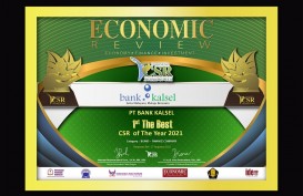 Sisihkan Ratusan Perusahaan, Bank Kalsel Raih CSR Award 2021