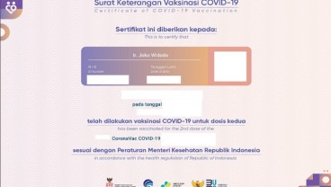 Sertifikat Vaksin Jokowi Bocor, UU Perlindungan Data Makin Mendesak