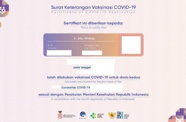 Sertifikat Vaksin Jokowi Bocor, PSI Tuntut Pemerintah Serius Lindungi Data Pribadi