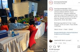Lokasi Vaksinasi Covid-19 di Mal Jakarta, Cek Syarat dan Cara Daftarnya! 