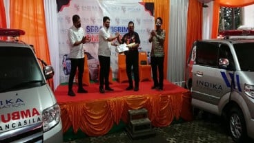 Bantu Penanganan Covid-19, Indika Foundation Sumbang Ambulans ke PP