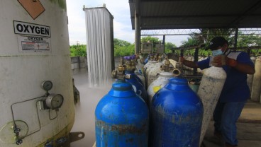 Impor Oksigen dan Alat Pendukung Capai Rp1,2 Triliun