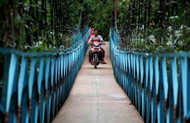 Kementerian PUPR Mulai Siapkan Konstruksi Jembatan Gantung Terpanjang di Indonesia