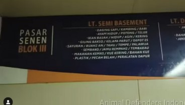 Viral Video Penjualan Daging Anjing di Pasar Senen, DKPKP Terjun ke Lapangan