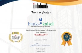 Bank Kalsel Kembali Ukir Prestasi Melalui Infobank Awards 2021