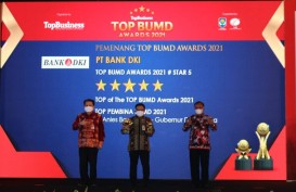 Beri Kontribusi Ekonomi Daerah, Bank DKI Dapat Penghargaan