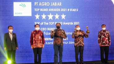 Agro Jabar Raih 4 Penghargaan TOP BUMD Award 2021