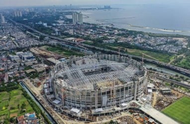 Jakpro Sebut Jakarta International Stadium Tak Banjir ketika Hujan