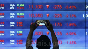 Indeks Bisnis-27 Dibuka Merah, BBRI & AKRA Pimpin Pelemahan