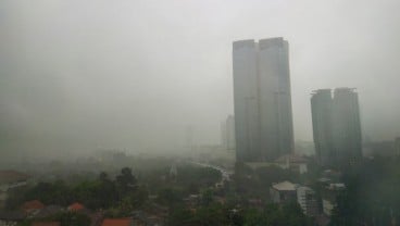 Cuaca Jakarta 17 September, Siang Hari Hujan Ringan