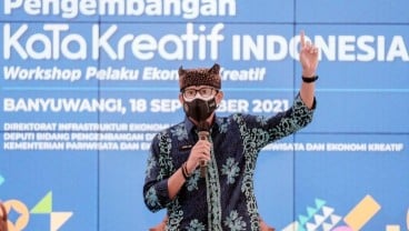 Sandiaga Uno Dorong Penguatan Sektor Ekonomi Kreatif di Banyuwangi