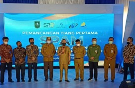 PTPP Pasang Tiang Pertama SPAM Lintas Kota Pekanbaru