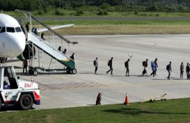 Penumpang di Bandara SAMS Sepinggan Turun 54 Persen 