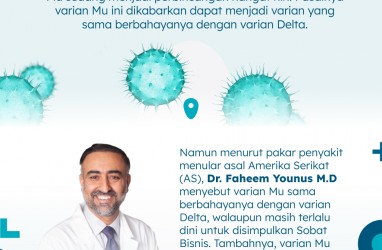 Apa Benar Varian Mu Sama Berbahaya Dengan Varian Delta? Ini Kata Ahli