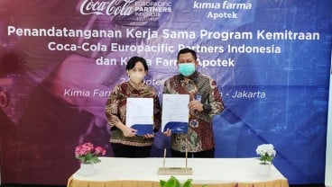 Anak Usaha Kimia Farma (KAEF) Kerja Sama dengan Coca-Cola