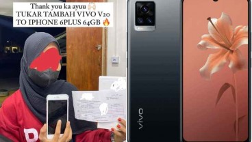 Ramai Perdebatan Vivo V20 Ditukar iPhone 6 Plus, Ini Perbandingan Kedua Ponsel