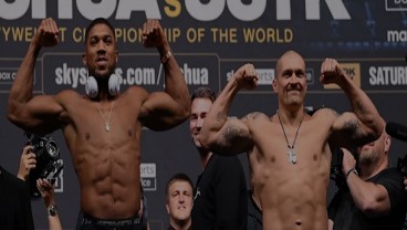 Joshua vs Usyk Berebut Gelar Juara Kelas Berat Minggu (26/9) Dini Hari, Segini Bayarannya