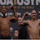 Joshua vs Usyk Berebut Gelar Juara Kelas Berat Minggu (26/9) Dini Hari, Segini Bayarannya