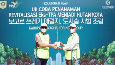 Uji Coba Penanaman Pohon Mulai Dilakukan di Hutan Kota Pondok Rajeg