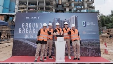 Laku Keras, Triniti Land Mulai Groundbreaking The Scott di Collins Boulevard