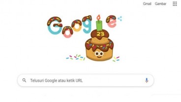 Ada Google Doodle Istimewa di Hari Ulang Tahun Google ke-23