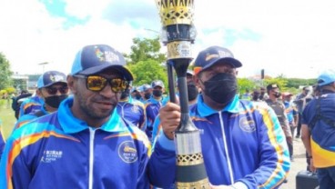 Api PON XX Papua Mulai Dikirab Menuju Lima Wilayah Adat