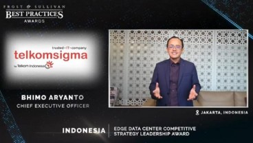 Maksimalkan Operasi 18 Edge Data Center, Telkomsigma Raih Frost & Sullivan Best Practices Awards 2021