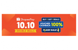 Dukung Transaksi Digital Masyarakat Indonesia, ShopeePay Hadirkan Keuntungan Berlipat di 10.10 ShopeePay Double Deals