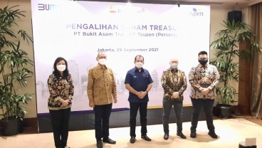 PTBA Lepas Saham Treasuri ke Taspen Rp598,5 Miliar