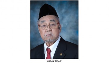 Profil Sabam Sirait, Politisi Senior PDIP yang Meninggal Dunia 