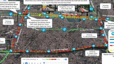 Ada Pekerjaan Infrastruktur, Lalu Lintas Jalan I Gusti Ngurah Rai Jakarta Direkayasa Selama 2 Bulan