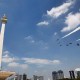 HUT ke-76 TNI Dimeriahkan Atraksi 18 Pesawat Tempur di Langit Jakarta